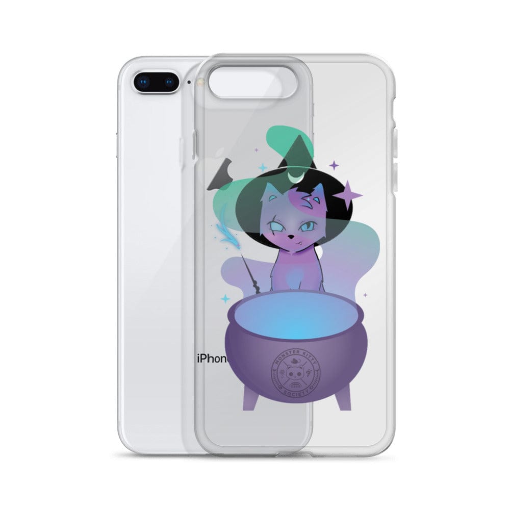 Monster Kitty Society Runa the Witch Cat - iPhone Case