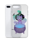 Monster Kitty Society Runa the Witch Cat - iPhone Case