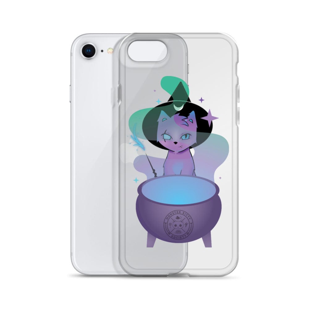 Monster Kitty Society Runa the Witch Cat - iPhone Case