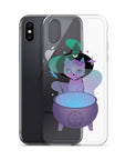 Monster Kitty Society Runa the Witch Cat - iPhone Case