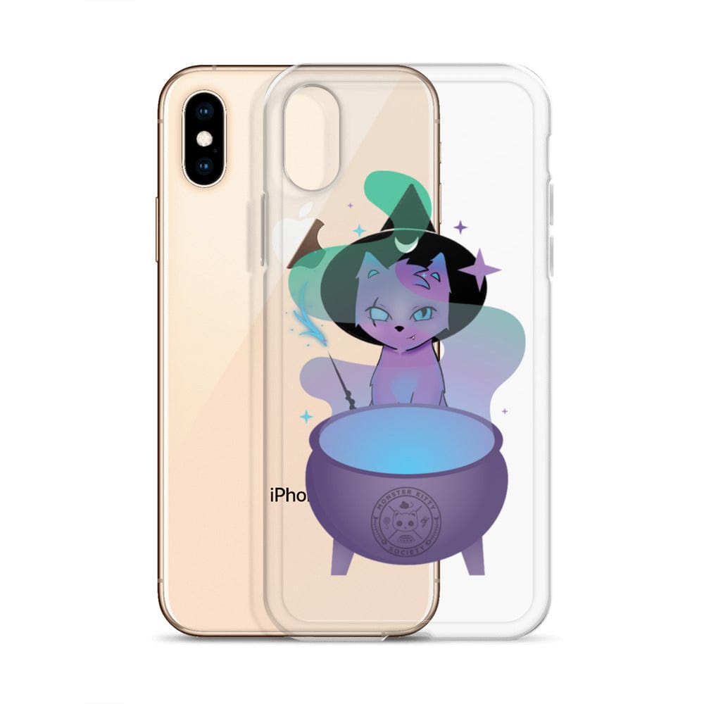 Monster Kitty Society Runa the Witch Cat - iPhone Case