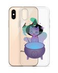 Monster Kitty Society Runa the Witch Cat - iPhone Case