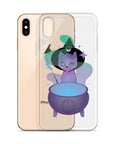 Monster Kitty Society Runa the Witch Cat - iPhone Case