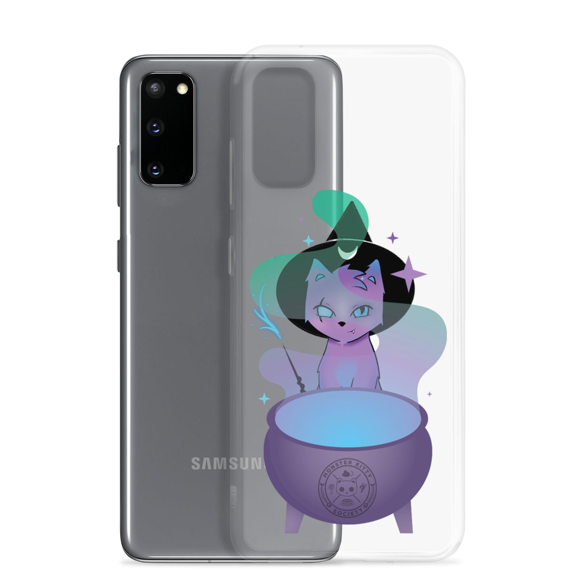 Monster Kitty Society Runa the Witch Cat - Samsung Case