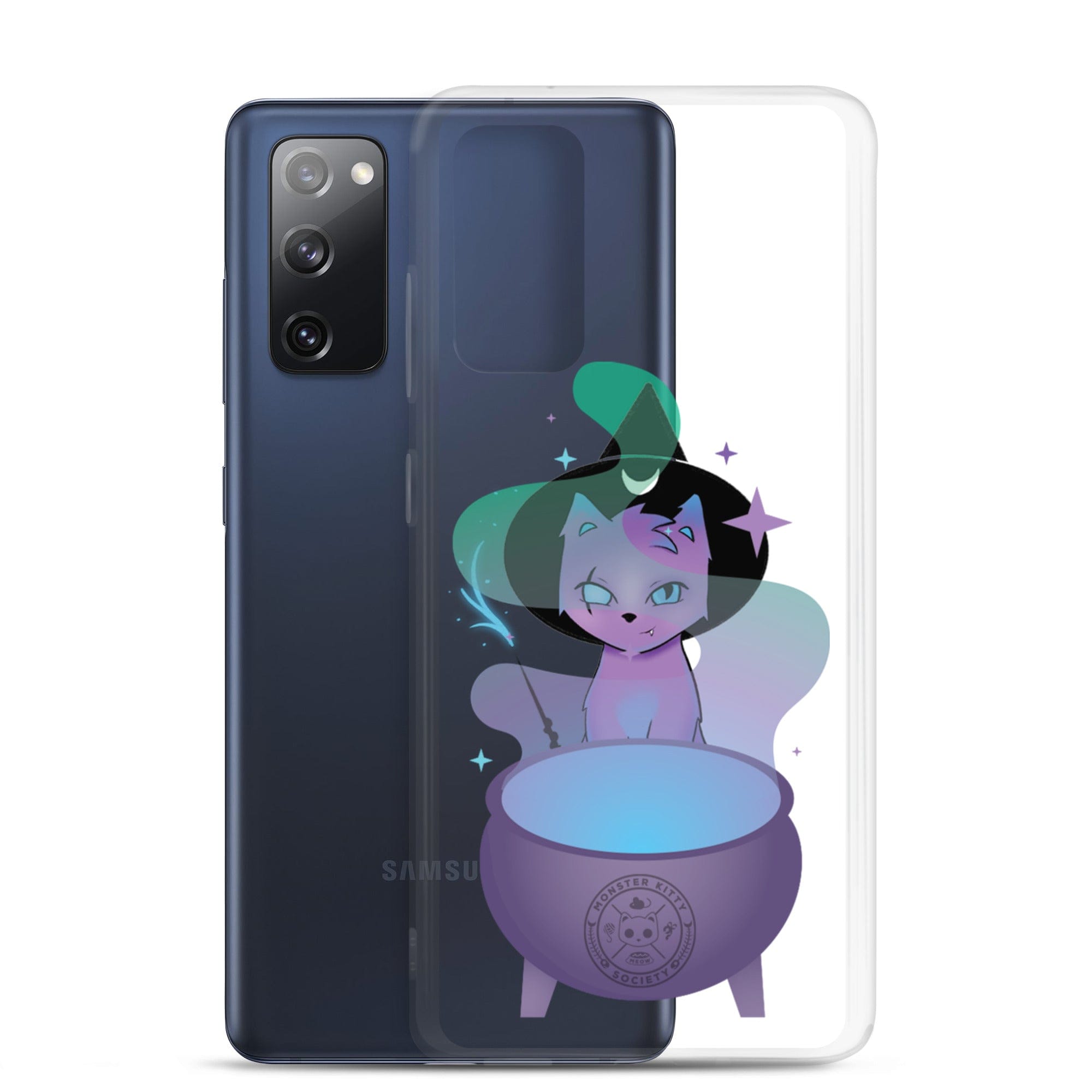 Monster Kitty Society Runa the Witch Cat - Samsung Case