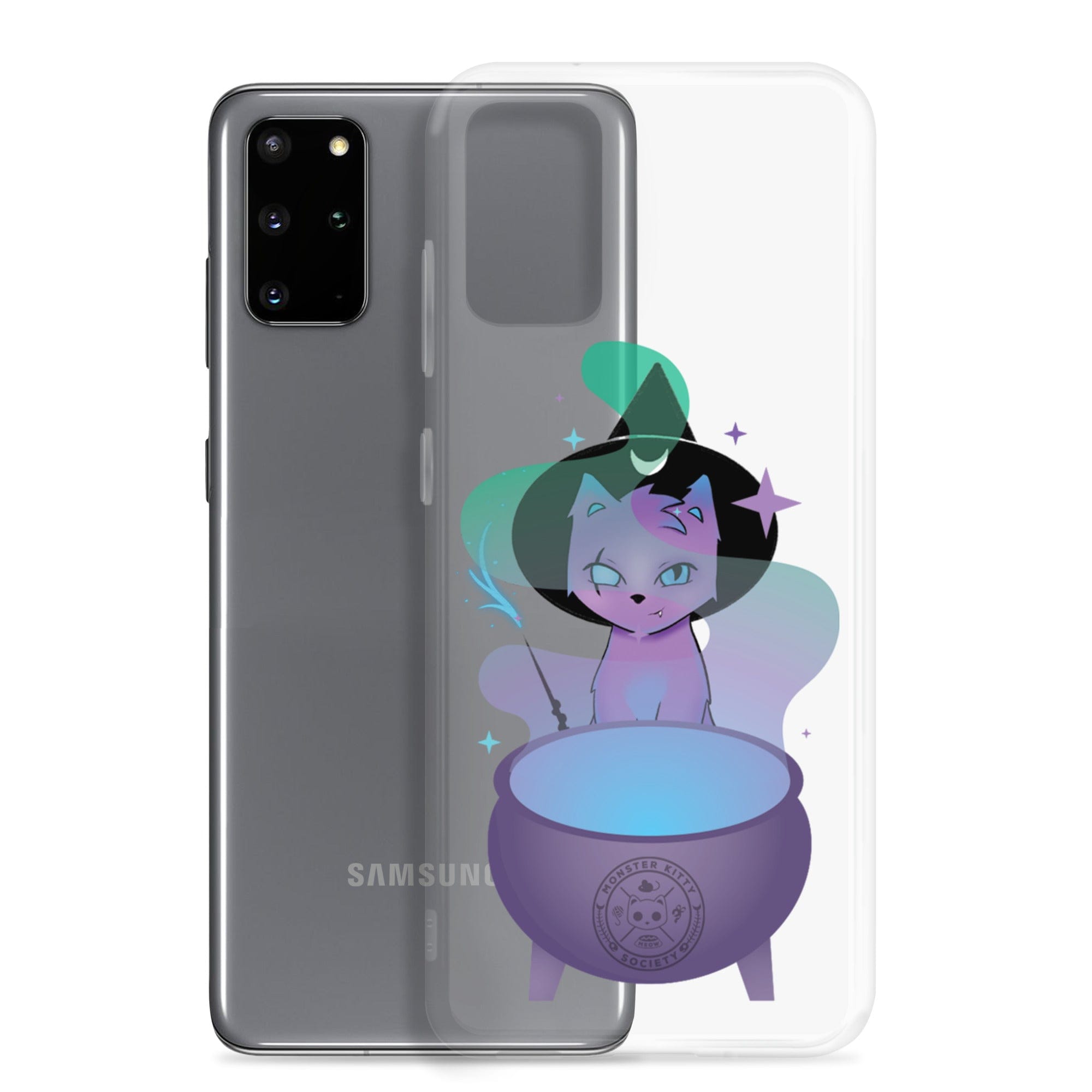 Monster Kitty Society Runa the Witch Cat - Samsung Case