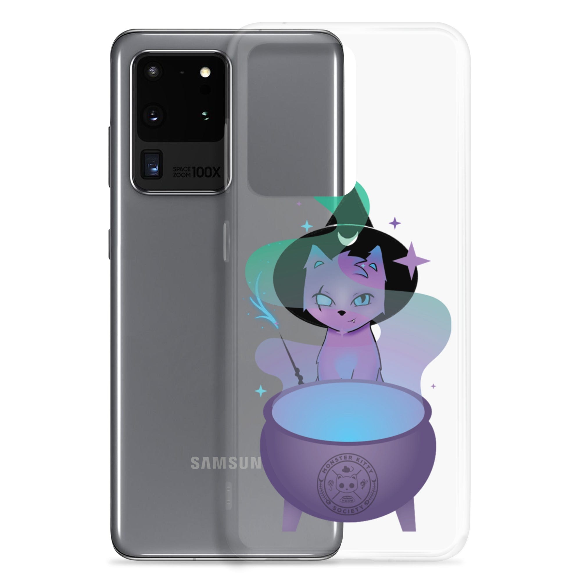 Monster Kitty Society Runa the Witch Cat - Samsung Case