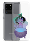 Monster Kitty Society Runa the Witch Cat - Samsung Case