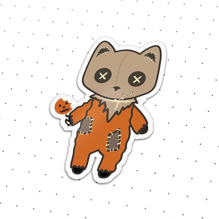 Monster Kitty Society Sam Vinyl Sticker