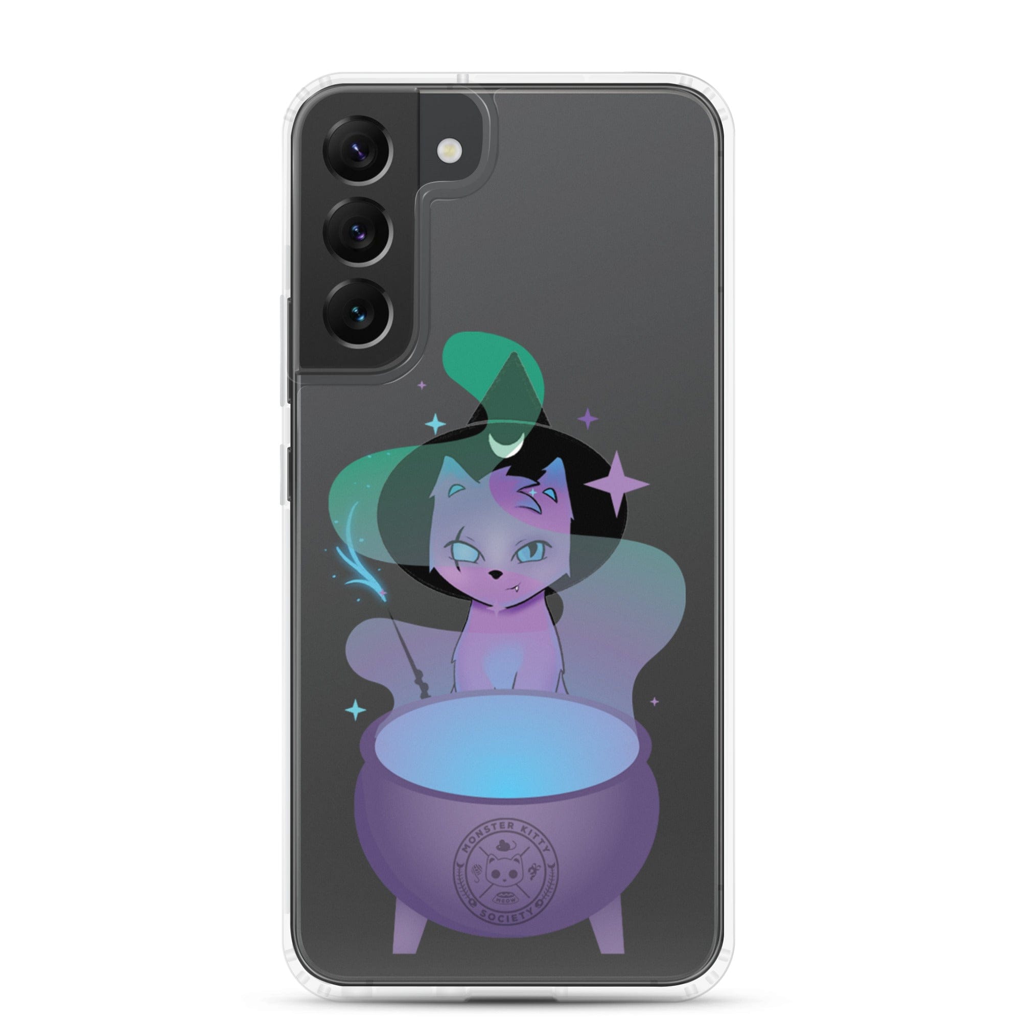 Monster Kitty Society Samsung Galaxy S22 Plus Runa the Witch Cat - Samsung Case