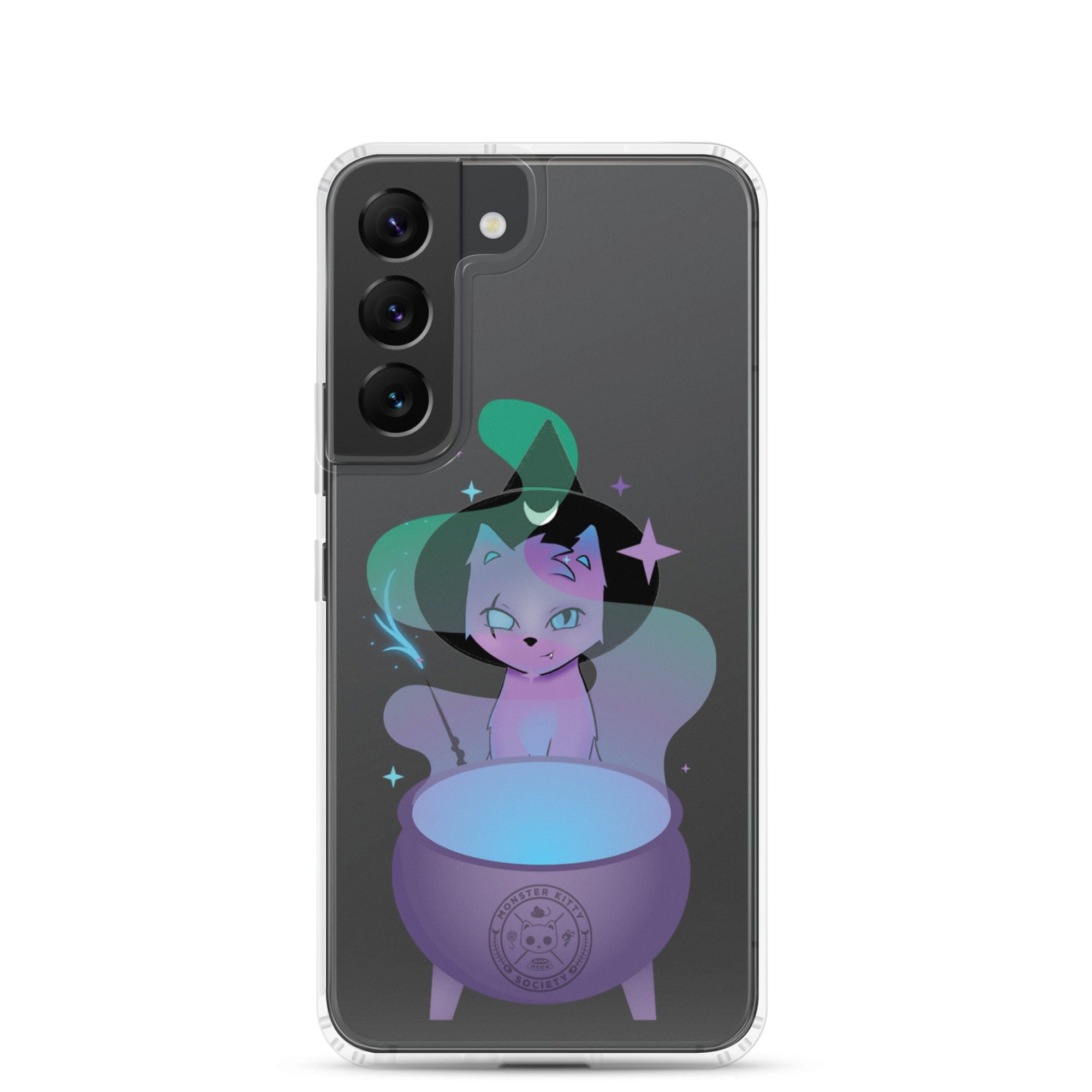 Monster Kitty Society Samsung Galaxy S22 Runa the Witch Cat - Samsung Case