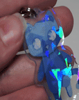 Monster Kitty Society Charms Sapphire - Crystal Cat Charm