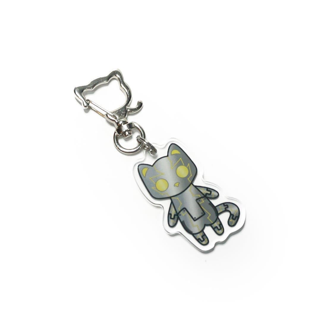 Monster Kitty Society Charms Servo - Robot Cat - Cat Charm