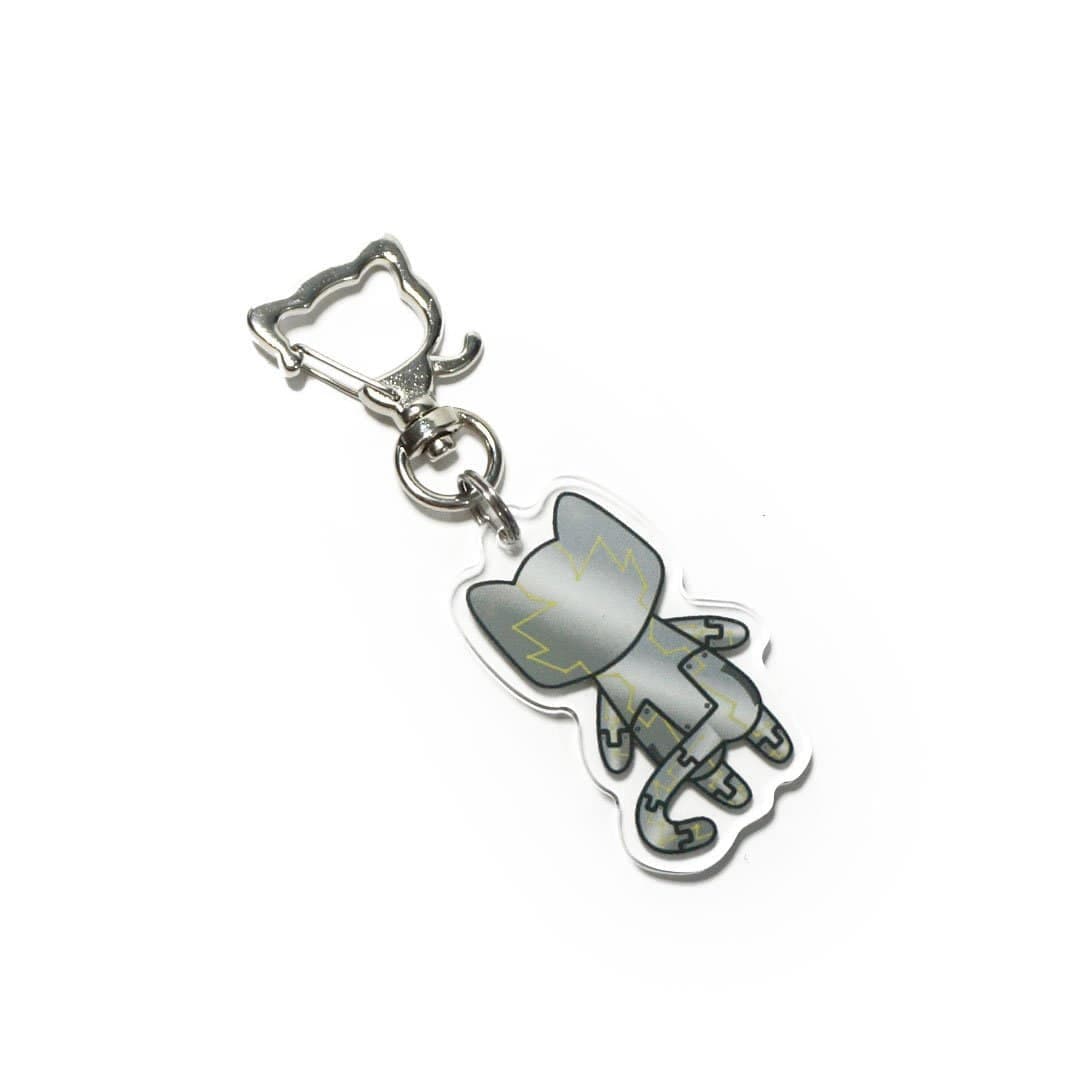 Monster Kitty Society Charms Servo - Robot Cat - Cat Charm