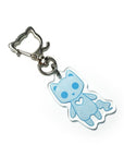 Monster Kitty Society Charms Spectral - Blue Ghost Cat - Cat Charm