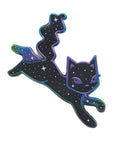 Monster Kitty Society Pins Standard Supernova the Galaxy Cat Rainbow Anodized Metal Soft Enamel Pin