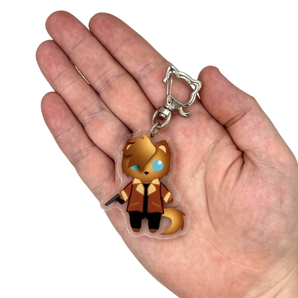 Leon Kitty Keychain