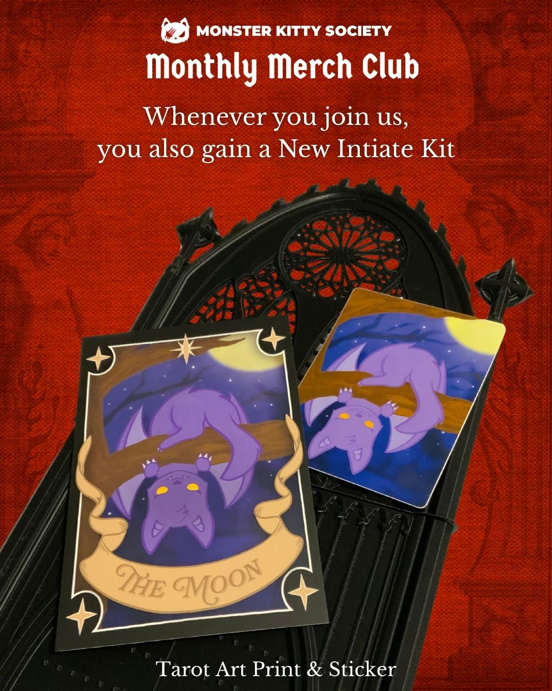 Monster Kitty - Monthly Merch Club