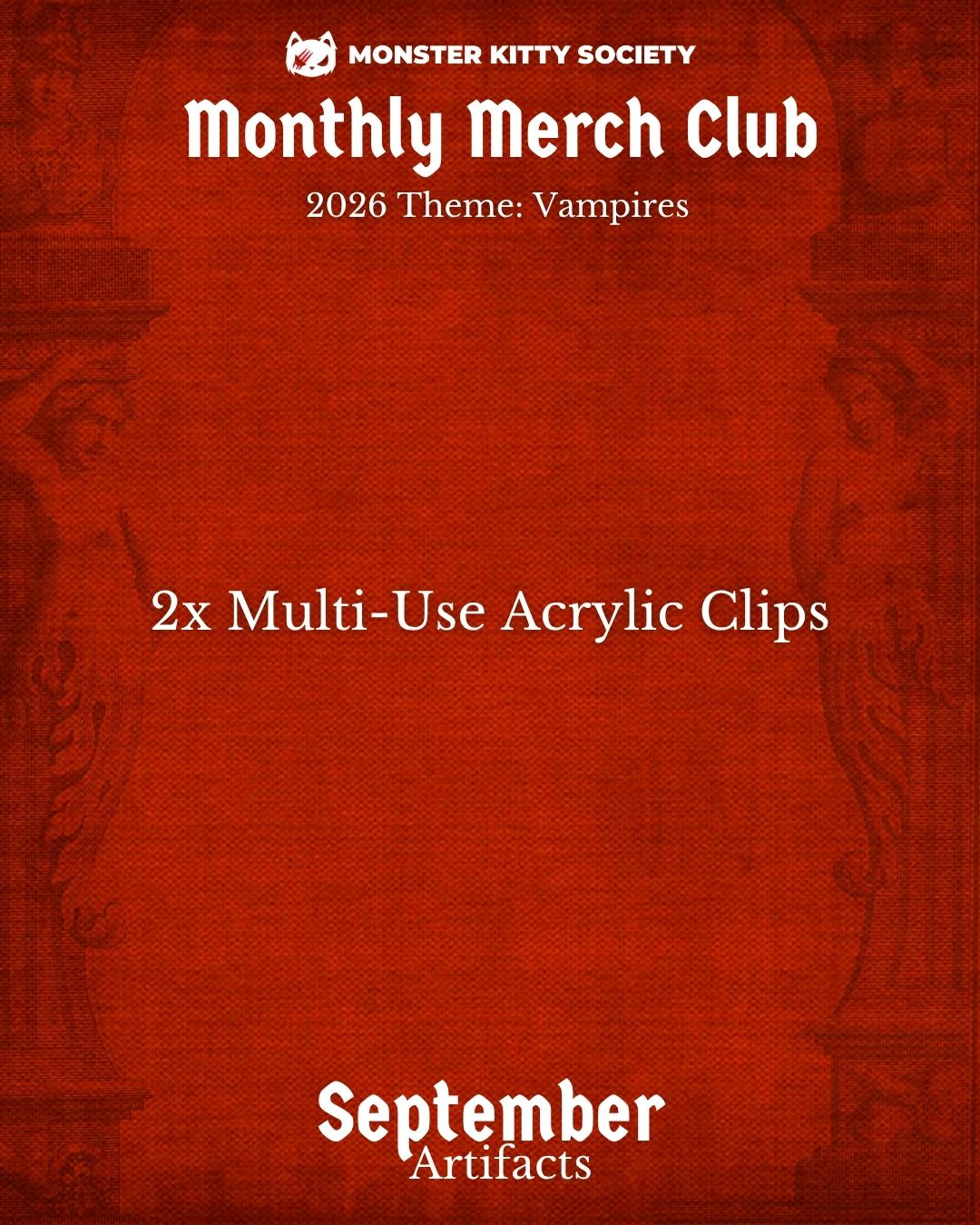 Monster Kitty - Monthly Merch Club