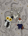Create Your Horror Kitty Keychain Set