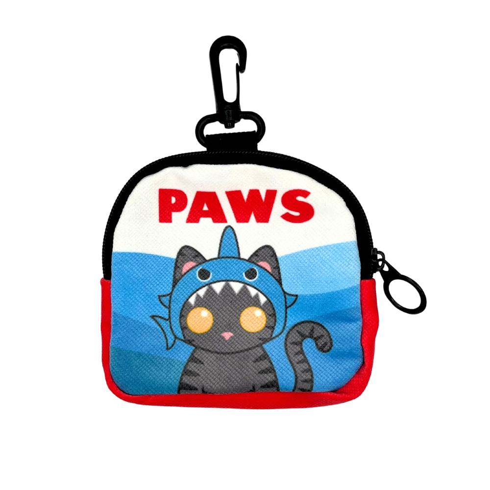 PAWS Zip Pouch Clip Bag