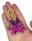 Signal the Bat Cat Keychain