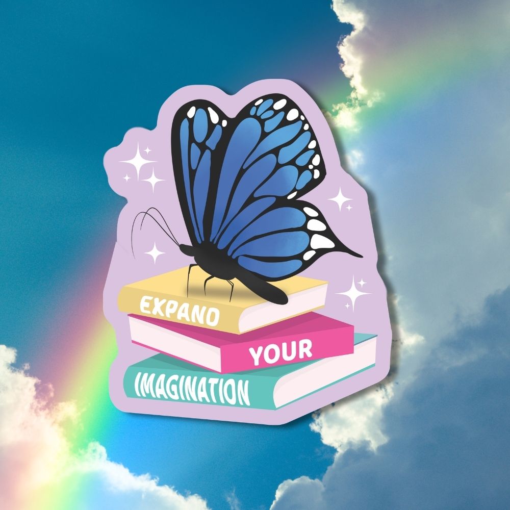 Expand Your Imagination Vinyl Sticker