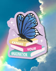 Expand Your Imagination Vinyl Sticker