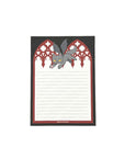 Vampire Cat Gothic Memo Pad & Sticky Notes Set