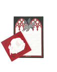 Vampire Cat Gothic Memo Pad & Sticky Notes Set