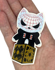 Hell Priest Cat - Vinyl Sticker