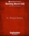 Monster Kitty - Monthly Merch Club