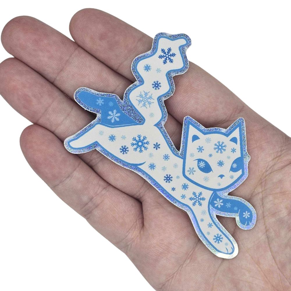 Snow Nova - Pixie Glitter Holographic Vinyl Sticker