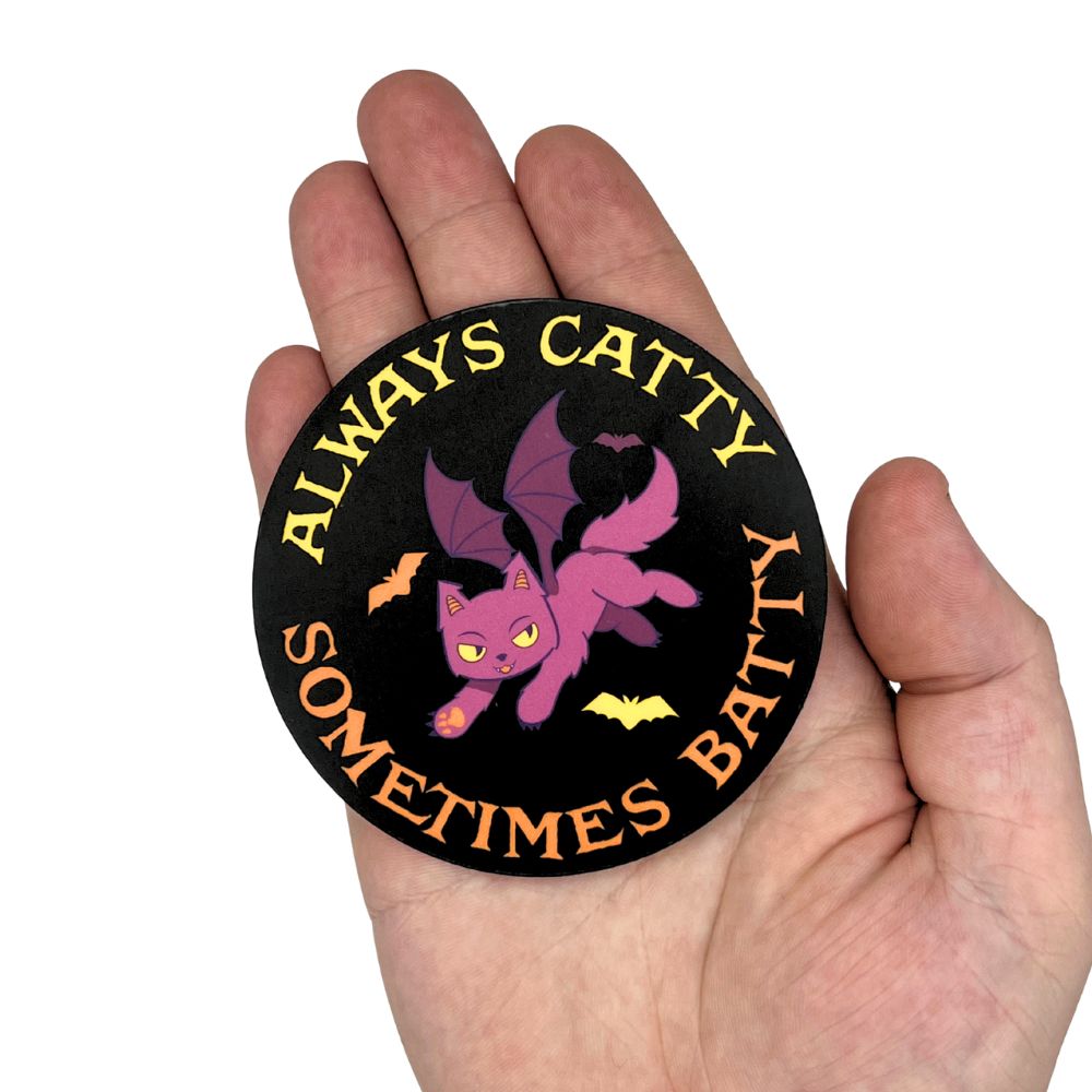 Signal the Bat Cat - Vinyl Sticker