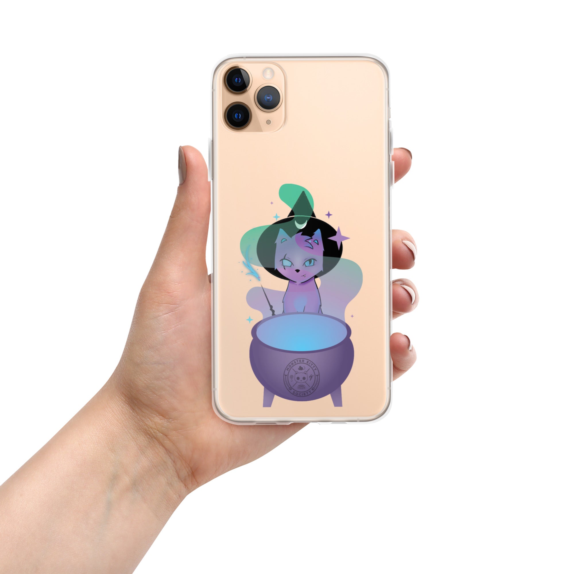 Runa the Witch Cat - iPhone Case