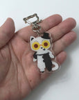 Art the Cat Clown Keychain