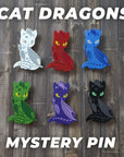 Mystery Pin - Cat Dragon Series