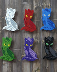 Dragon Cat - Dyed Enamel Pin Collection