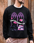 *PRE-ORDER* Just An Indoor Cat - Graphic Sweatshirt