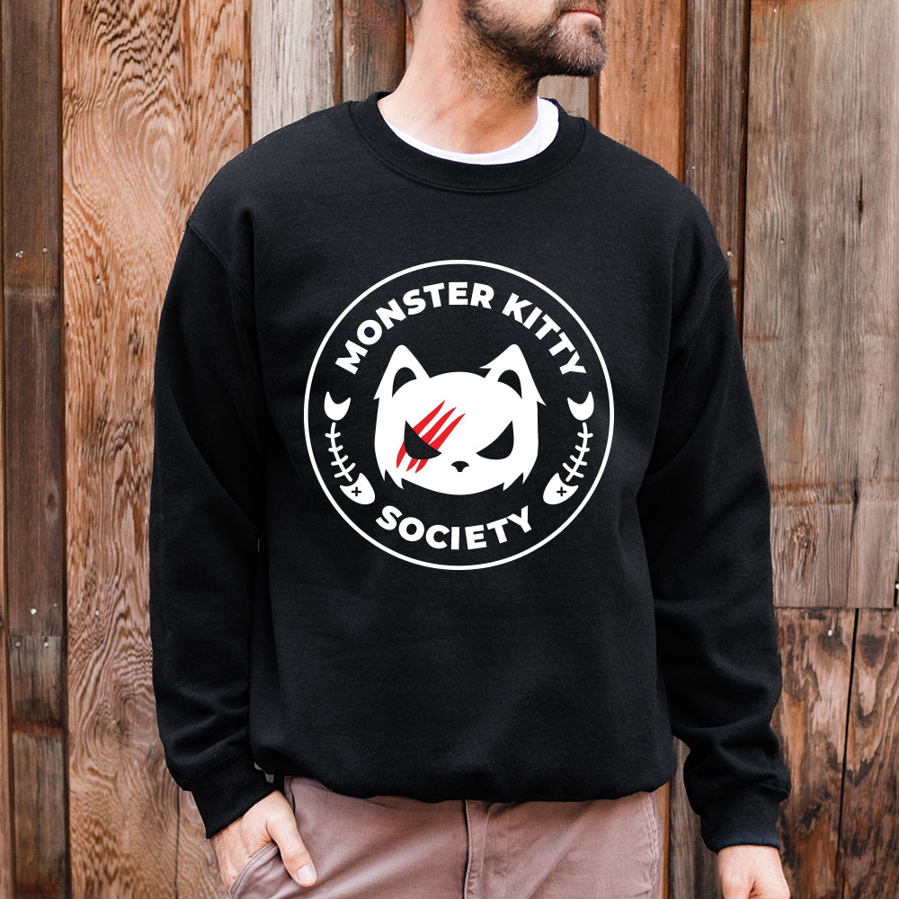 *PRE-ORDER* Monster Kitty Society - Glow In The Dark - Graphic Sweatshirt