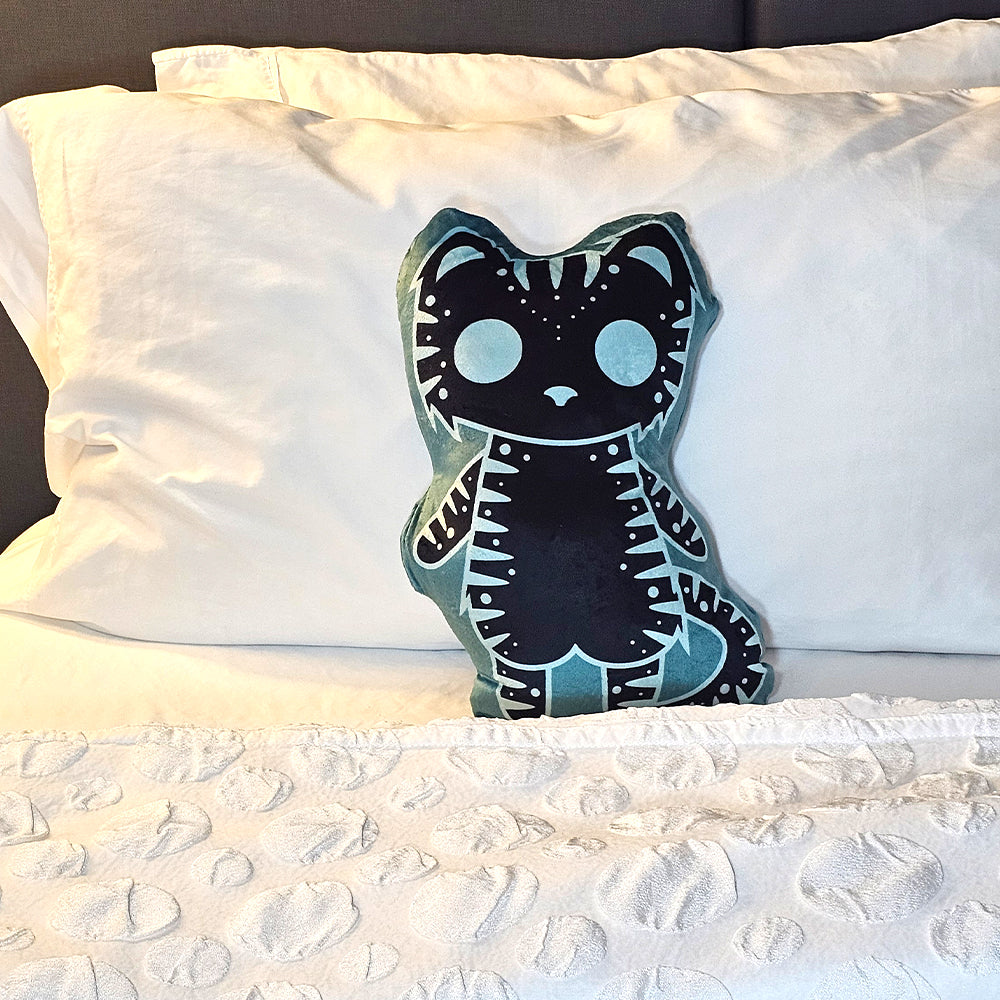 Sonar the Deep Sea Cat Mini Pillow Plush