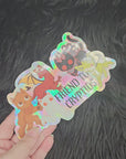 Friend to Cryptids - Holographic Bumper Sticker