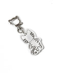 Spy the Cyclops Tabby Cat Keychain