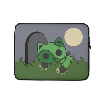 Monster Kitty Society 13 in Rise of Stitches - Laptop Sleeve
