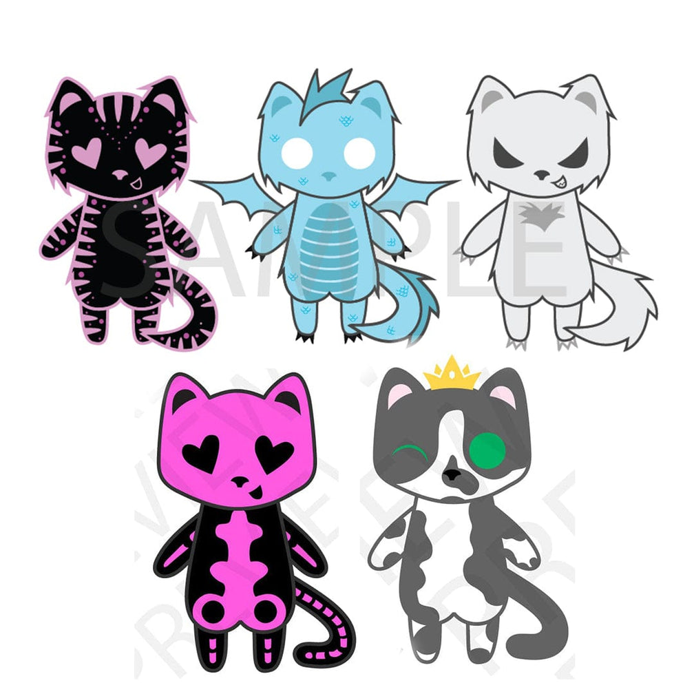 Monster Kitty Society Art Commissions