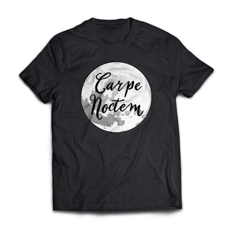 Printful Apparel Carpe Noctem - Seize the Night - Graphic T-Shirt (Unisex/Plus Size)