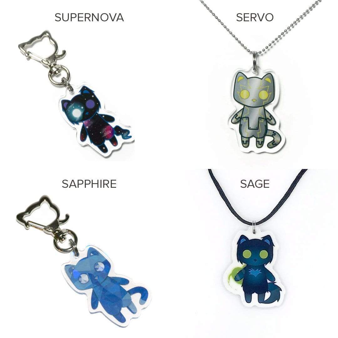 Monster Kitty Society Create Your Own Best Friends Charm Set