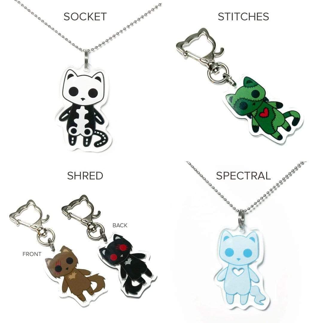 Monster Kitty Society Phone Charm Create Your Own Earrings