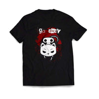 Printful Apparel "Go Away" Socket the Skeleton Cat Graphic T-Shirt (Unisex/Plus Size)