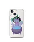 Monster Kitty Society iPhone 13 mini Runa the Witch Cat - iPhone Case